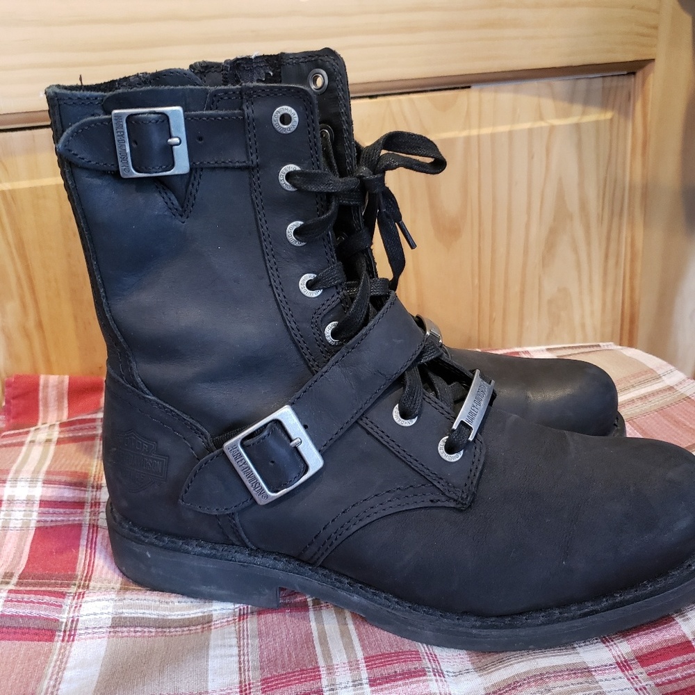 Men's Harley Davidson leather boots